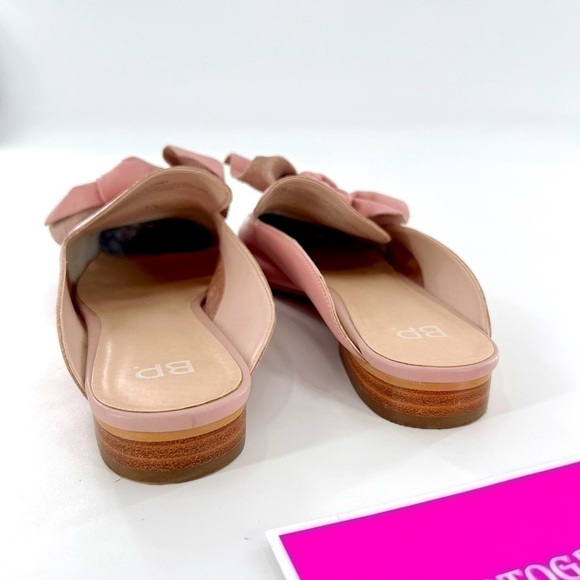 BP. MADDY BOW MULES Dusty Pink size 7.5 M - Picture 9 of 11
